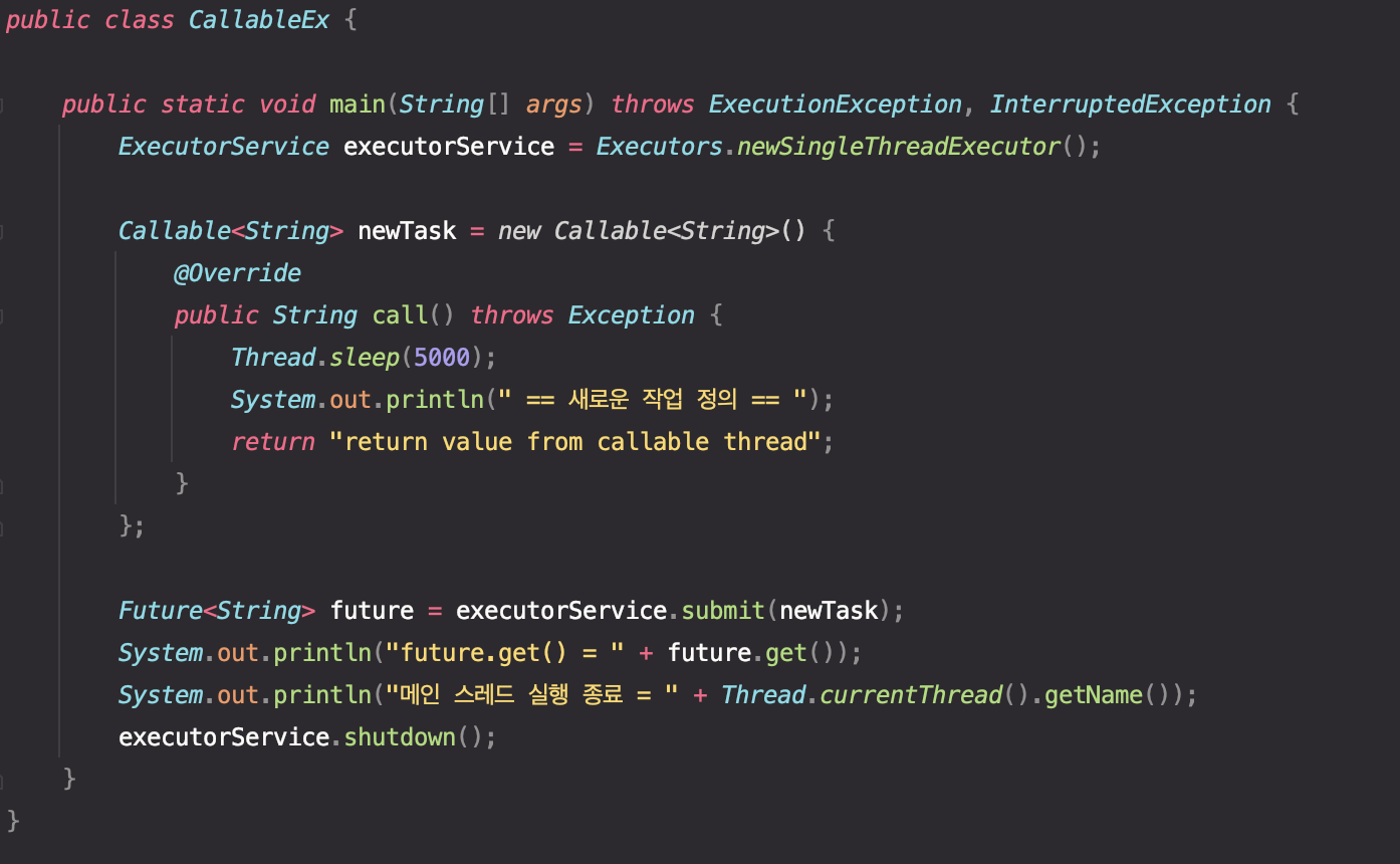 Future get example code